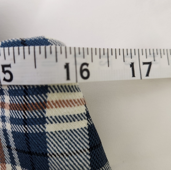 Lulu's White and Blue Mini Pencil Skirt with Slit Womens Size Large NWT - Picture 11 of 11